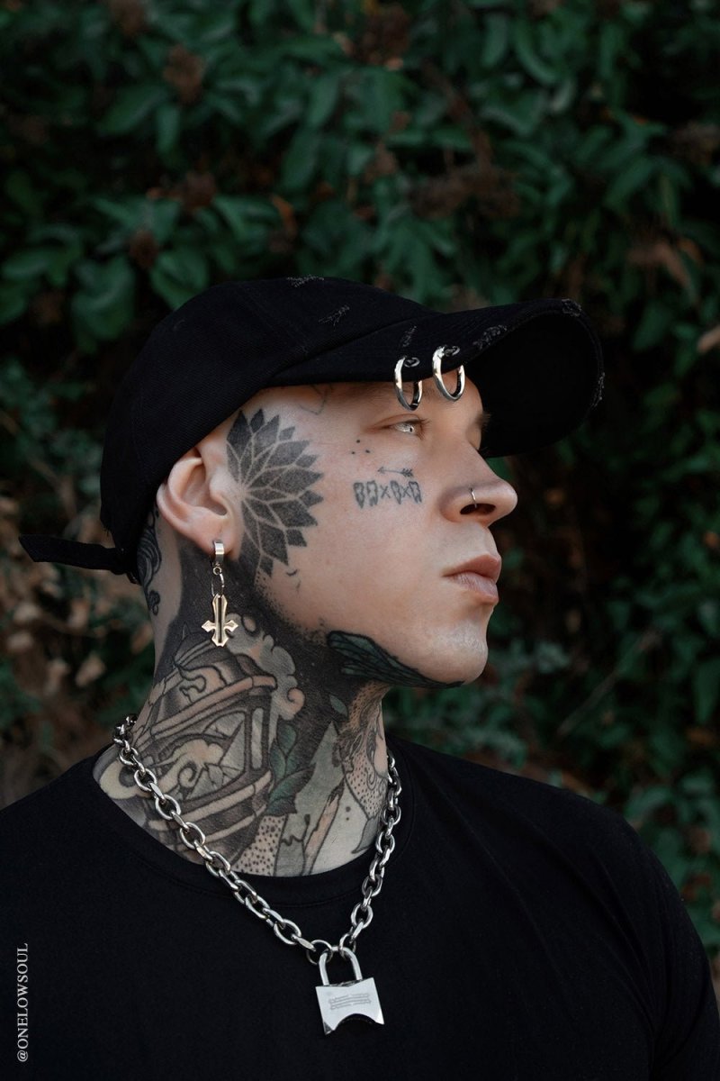 画像7: Ghost Pierced Baseball Cap / キャップ【VampireFreaks】 (7)