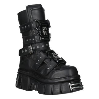 【NEWROCK】M-WALL1473-S13 厚底 ブーツ 関税込 M-WALL1473-S13