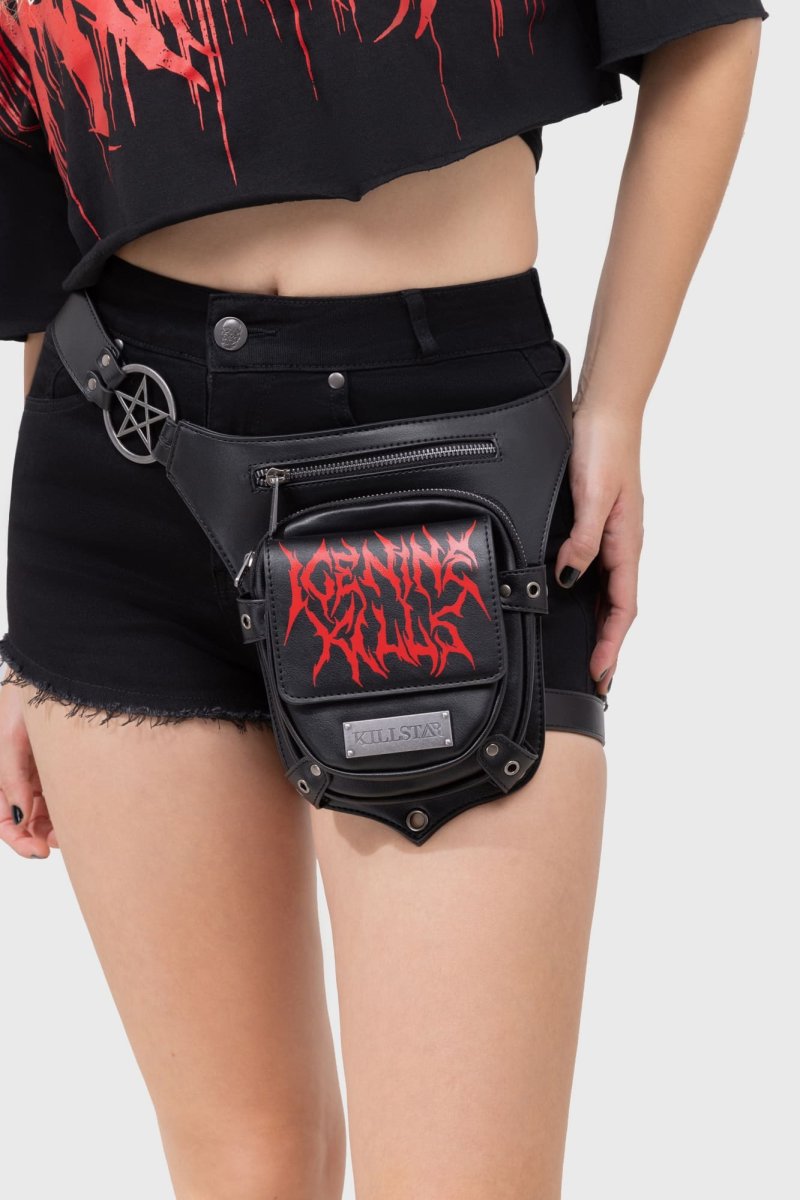 画像3: Psychos Only Waist Bag / ボディバッグ【KILL STAR x ICE NINE KILLS】 (3)