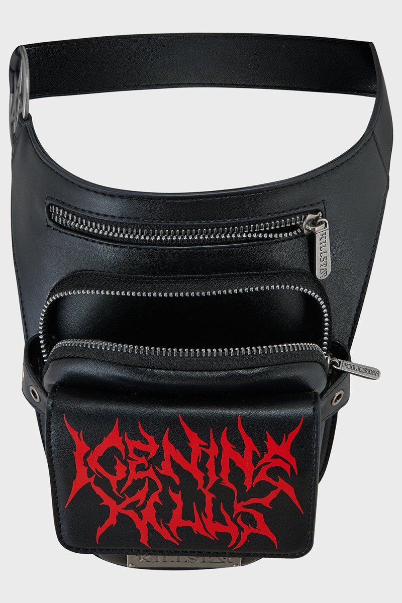 画像6: Psychos Only Waist Bag / ボディバッグ【KILL STAR x ICE NINE KILLS】 (6)