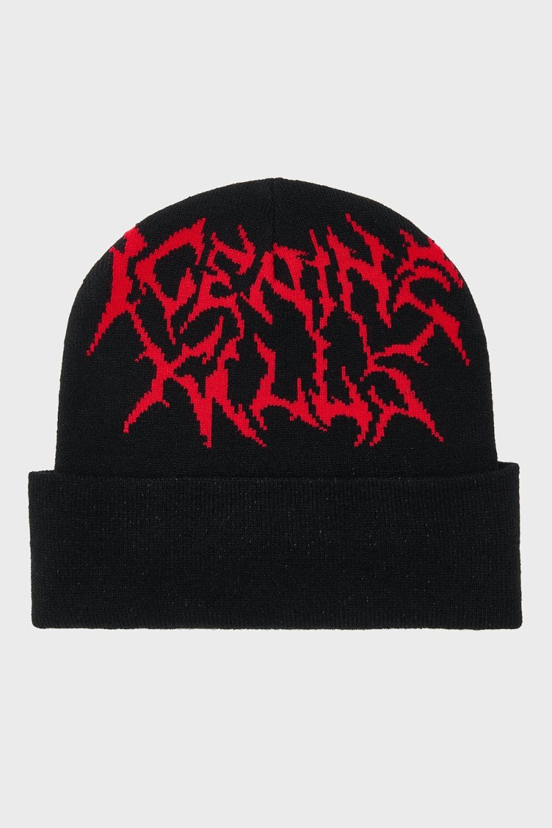 画像1: INK Logo Beanie / ニット帽【KILL STAR x ICE NINE KILLS】 (1)