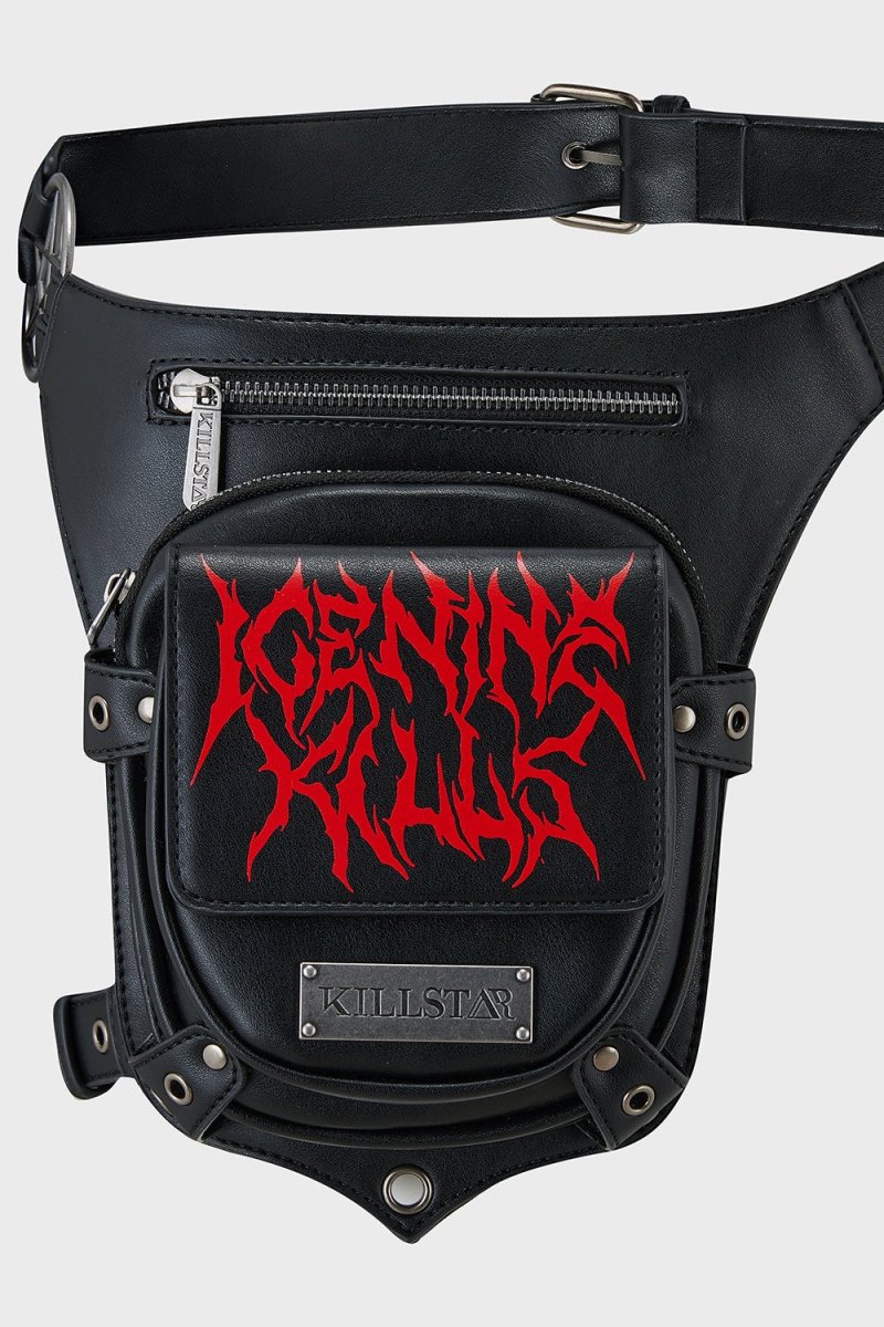 画像5: Psychos Only Waist Bag / ボディバッグ【KILL STAR x ICE NINE KILLS】 (5)