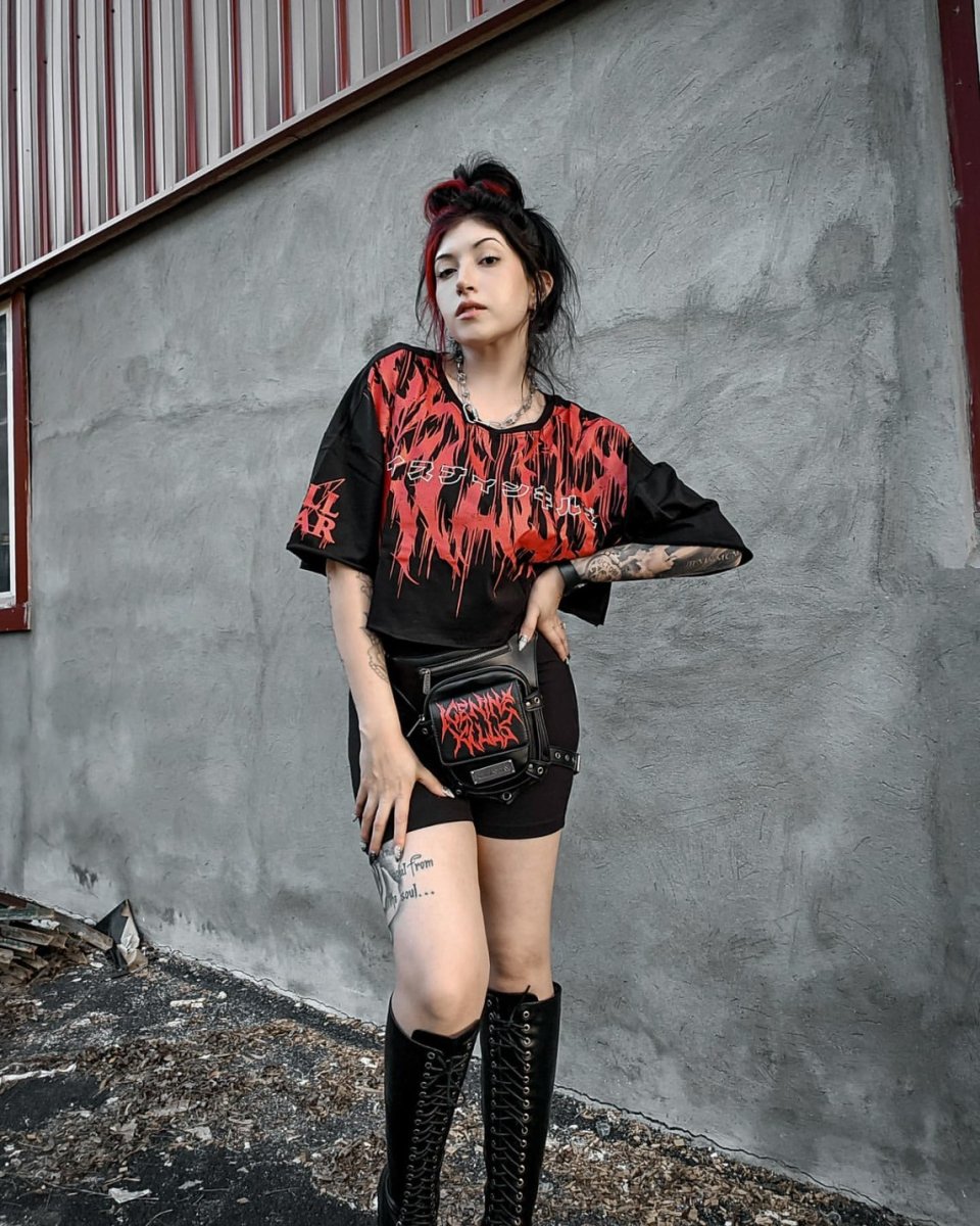 画像11: Psychos Only Waist Bag / ボディバッグ【KILL STAR x ICE NINE KILLS】 (11)