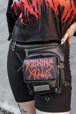 画像1: Psychos Only Waist Bag / ボディバッグ【KILL STAR x ICE NINE KILLS】 (1)