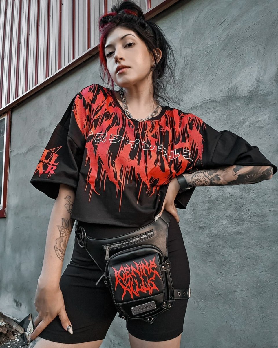 画像14: Psychos Only Waist Bag / ボディバッグ【KILL STAR x ICE NINE KILLS】 (14)