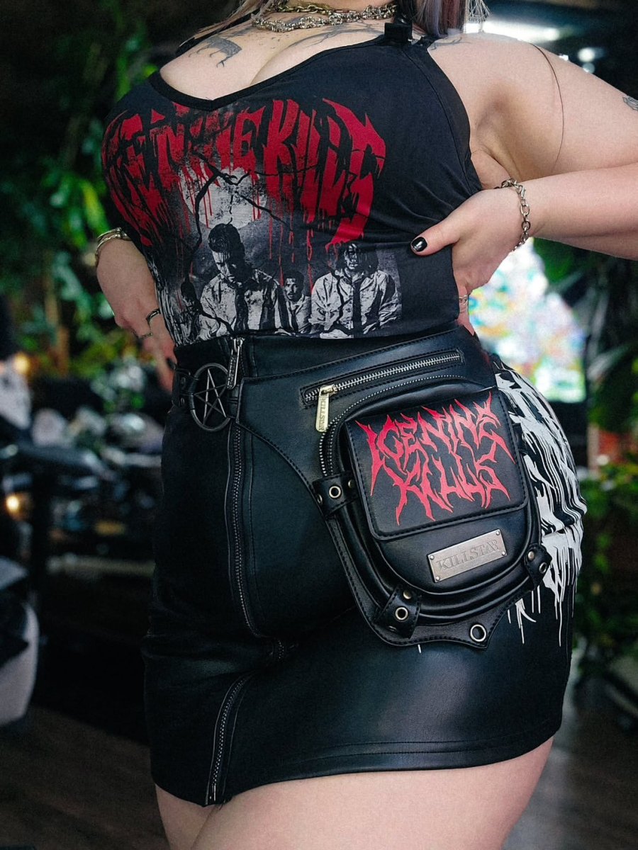 画像7: Psychos Only Waist Bag / ボディバッグ【KILL STAR x ICE NINE KILLS】 (7)
