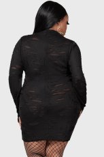 画像8: Sinners Glimmer Long Sleeve Dress / ワンピース【KILL STAR】 (8)