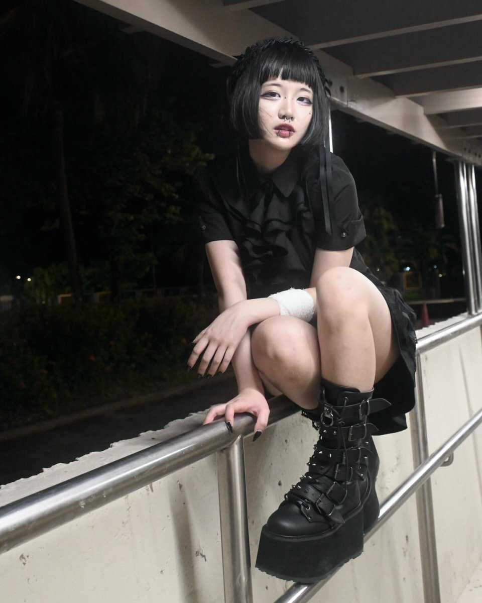 画像30: [取り寄せ]DAMNED-225 / 厚底ブーツ【DEMONIA】 (30)