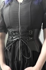 画像4: WETLAND BAT PEPLUM CORSET / コルセットウエストベルト【KILL STAR】 (4)