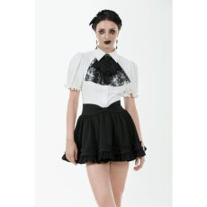 画像4: Gothic White Blouse / White / トップス【DARK IN LOVE】 (4)