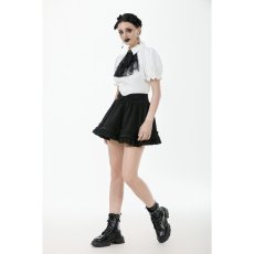 画像6: Gothic White Blouse / White / トップス【DARK IN LOVE】 (6)