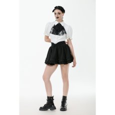 画像5: Gothic White Blouse / White / トップス【DARK IN LOVE】 (5)