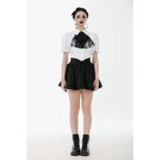 画像9: Gothic White Blouse / White / トップス【DARK IN LOVE】 (9)