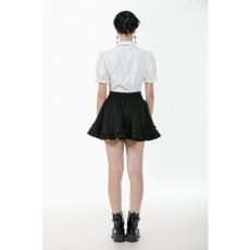 画像11: Gothic White Blouse / White / トップス【DARK IN LOVE】 (11)