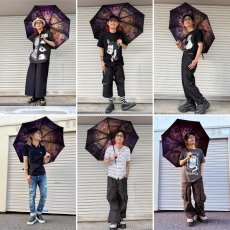 画像15: ⚡先行割引⚡Paradise Lost Umbrella / 折りたたみ傘 / UVカット / ワンタッチ式【Spider Rock Web】 (15)