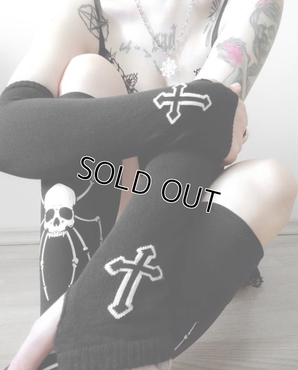 画像4: AMADA HAND WARMERS / アームカバー【Banned Apparel】 (4)