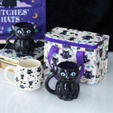 画像5: Cute and Creepy Cat Print Lunch Bag / 保冷バッグ【GOTHIC HOMEWARE】 (5)