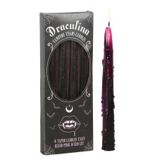 画像2: Pink Vampire Tears Taper Candles / キャンドル /４本セット【GOTHIC HOMEWARE】 (2)