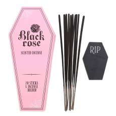 画像2: Black Rose Incense Stick Packs / スティック / お香立てセット【GOTHIC HOMEWARE】 (2)