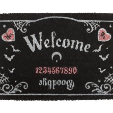 画像3: Pink and Black Talking Board Doormat / ドアマット【GOTHIC HOMEWARE】 (3)