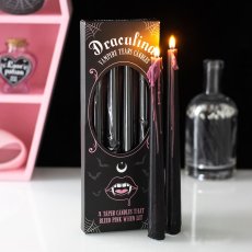 画像1: Pink Vampire Tears Taper Candles / キャンドル /４本セット【GOTHIC HOMEWARE】 (1)