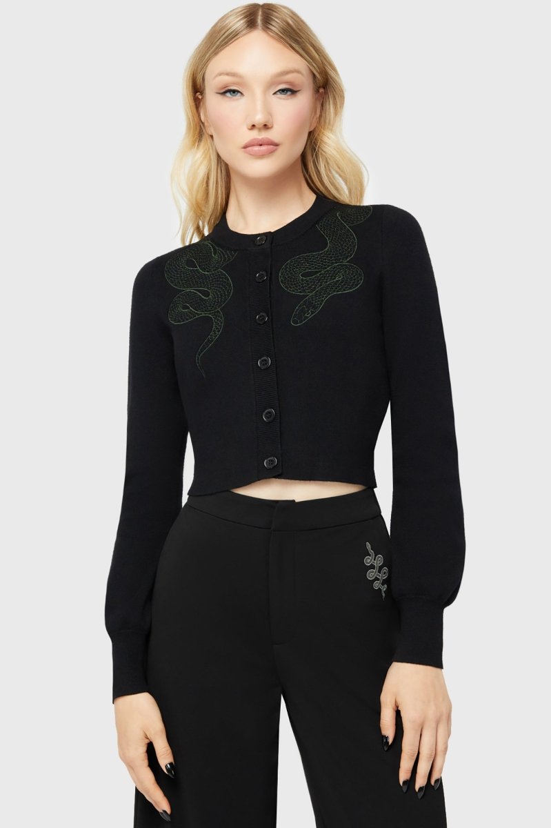 画像5: Viper Tongue Cardigan / カーディガン【KILL STAR】 (5)