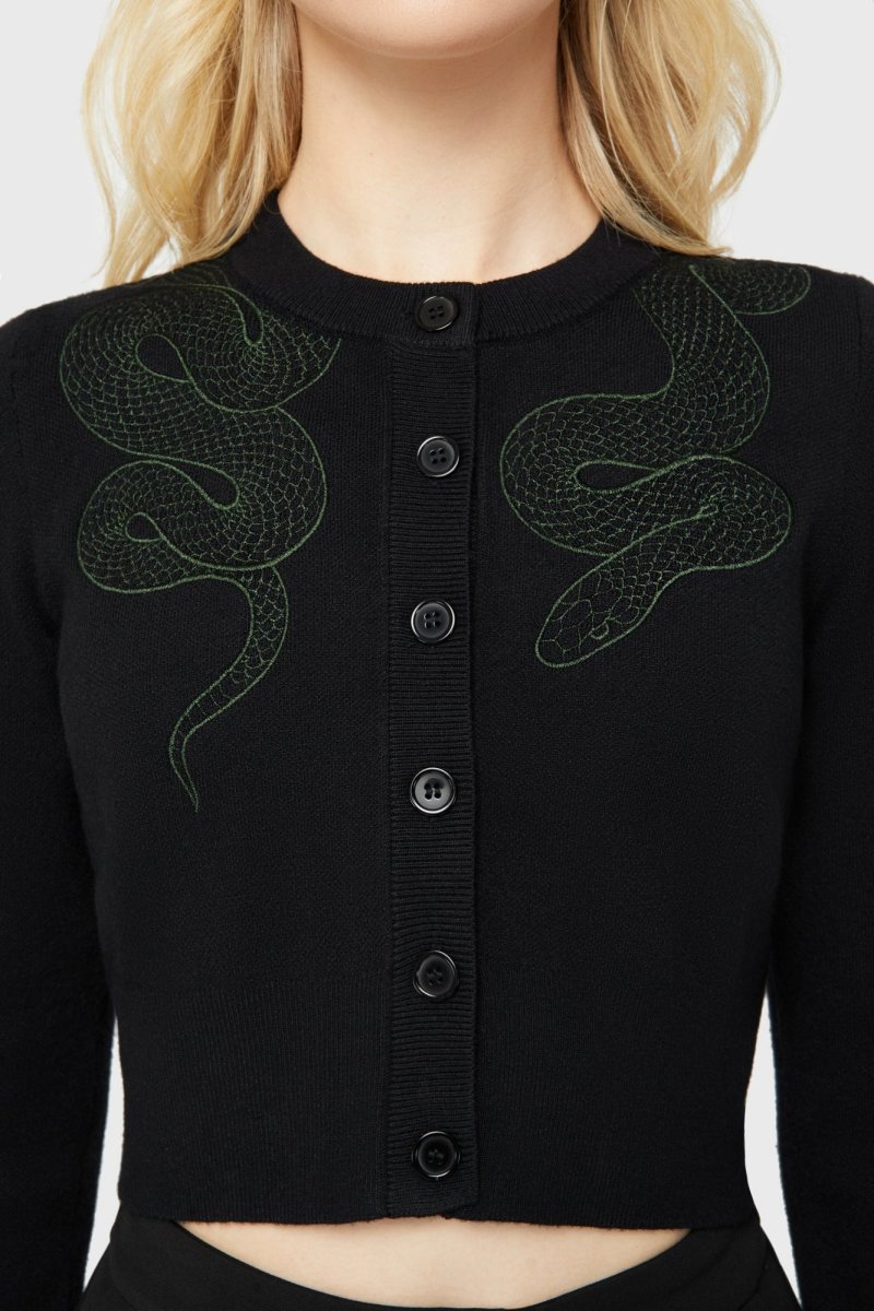 画像4: Viper Tongue Cardigan / カーディガン【KILL STAR】 (4)