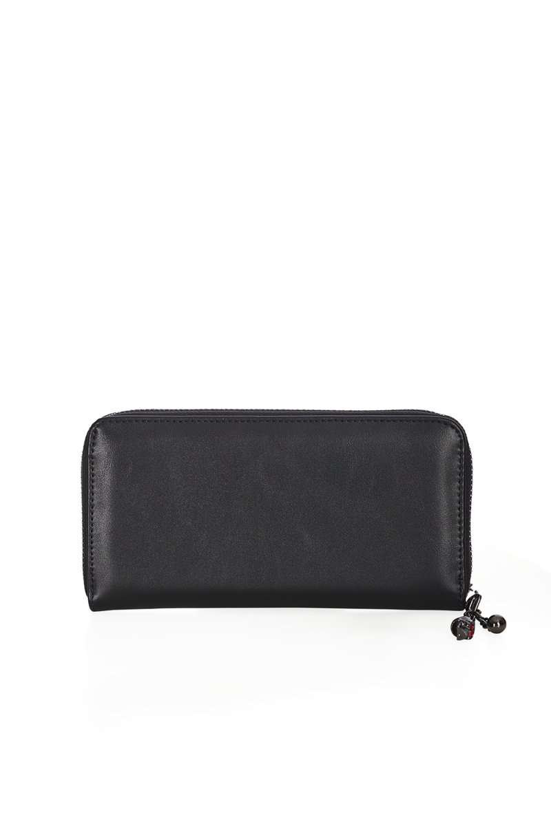 画像2: TWIN SKULL WALLET / 財布【Banned Apparel】 (2)