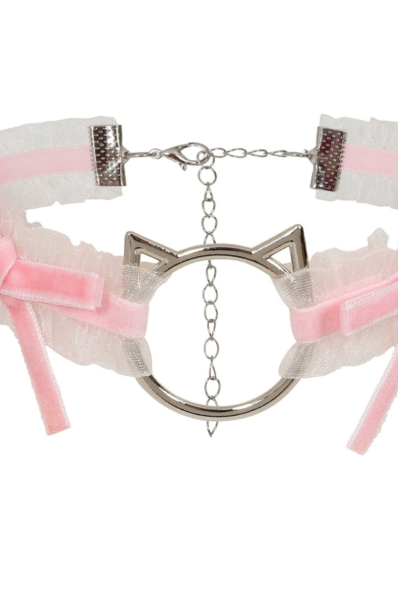 画像3: WILDMARK CHOCKER / PINK / チョーカー【Banned Apparel】 (3)