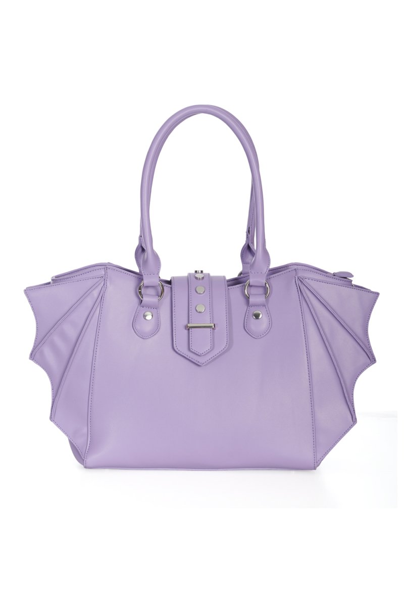 画像1: ANNABELLE HANDBAG / Lilac / ハンドバッグ【Banned Apparel】 (1)