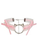 画像1: WILDMARK CHOCKER / PINK / チョーカー【Banned Apparel】 (1)