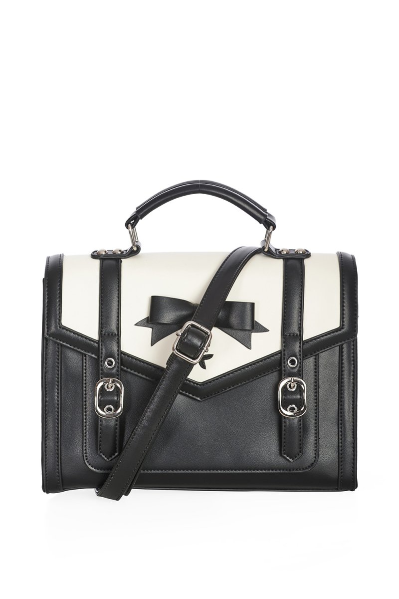 画像5: NEVERMORE SATCHEL BAG / ハンドバッグ【Banned Apparel】 (5)