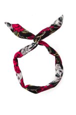 画像2: Skull/Rose LAYNA / ワイヤーヘアバンド【Banned Apparel】 (2)
