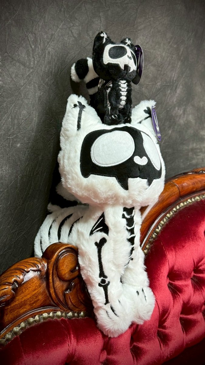 画像15: Skelekitty Plush Keychain / キーホルダー【VampireFreaks】 (15)