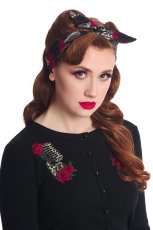 画像2: Black NASHVILLE / ワイヤーヘアバンド【Banned Apparel】 (2)