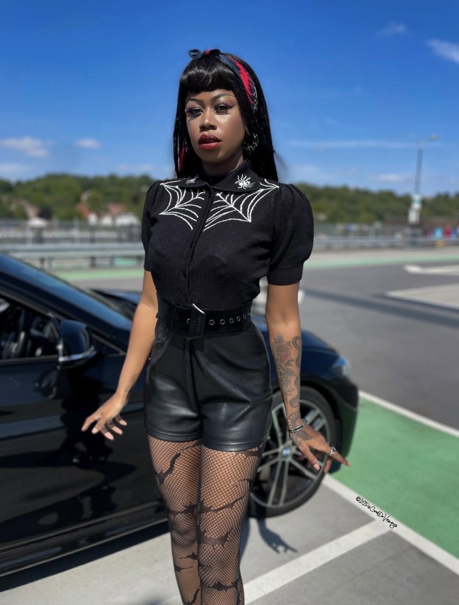 画像8: Cobweb Sally Cardigan / カーディガン【KILL STAR】 (8)