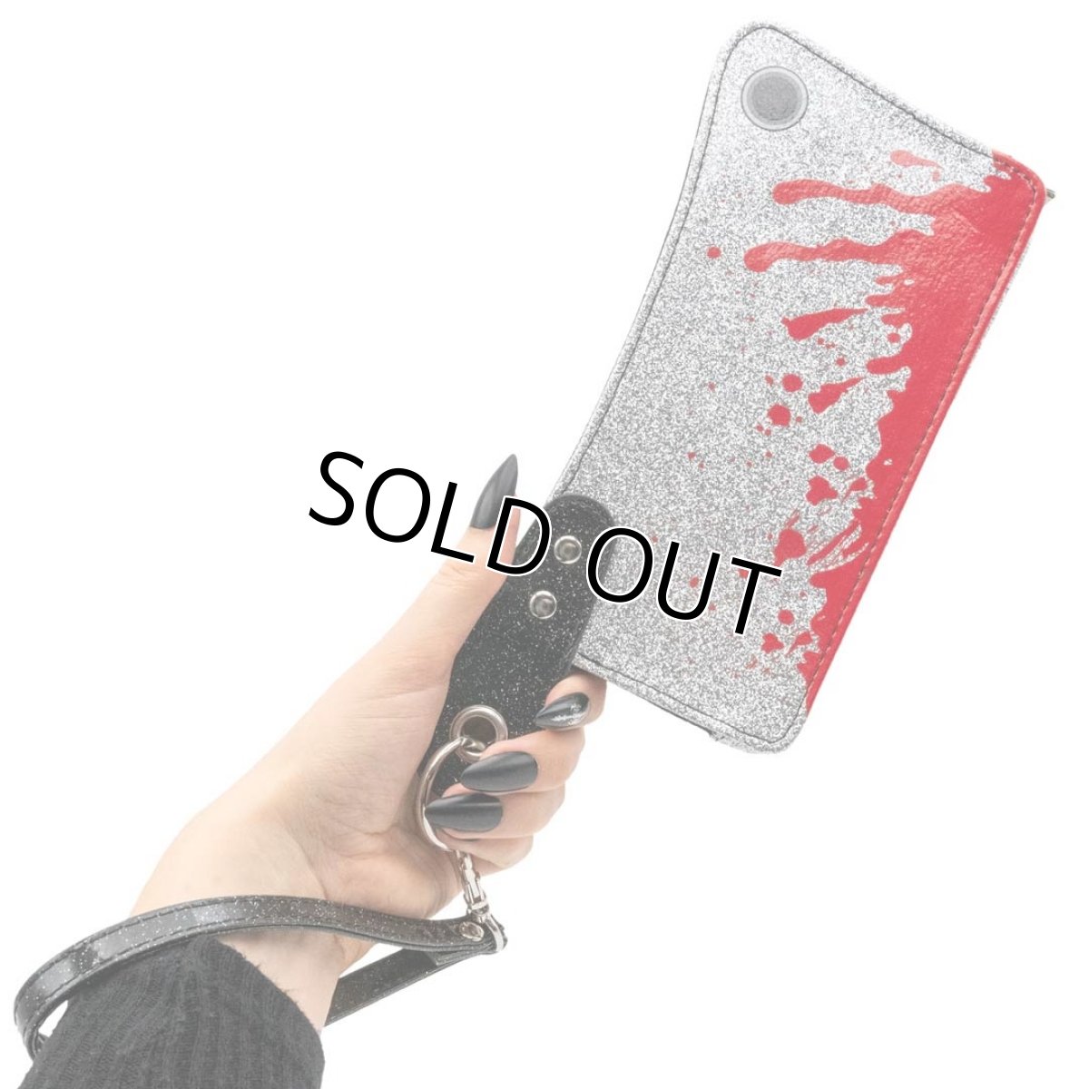 画像1: Glitter Cleaver Mini Clutch Wallet /ポーチ/お財布【KREEPSVILLE 666】 (1)
