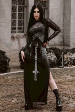画像1: Do You Know What She Did? Maxi Dress / ワンピース【KILL STARxEXORCIST】 (1)