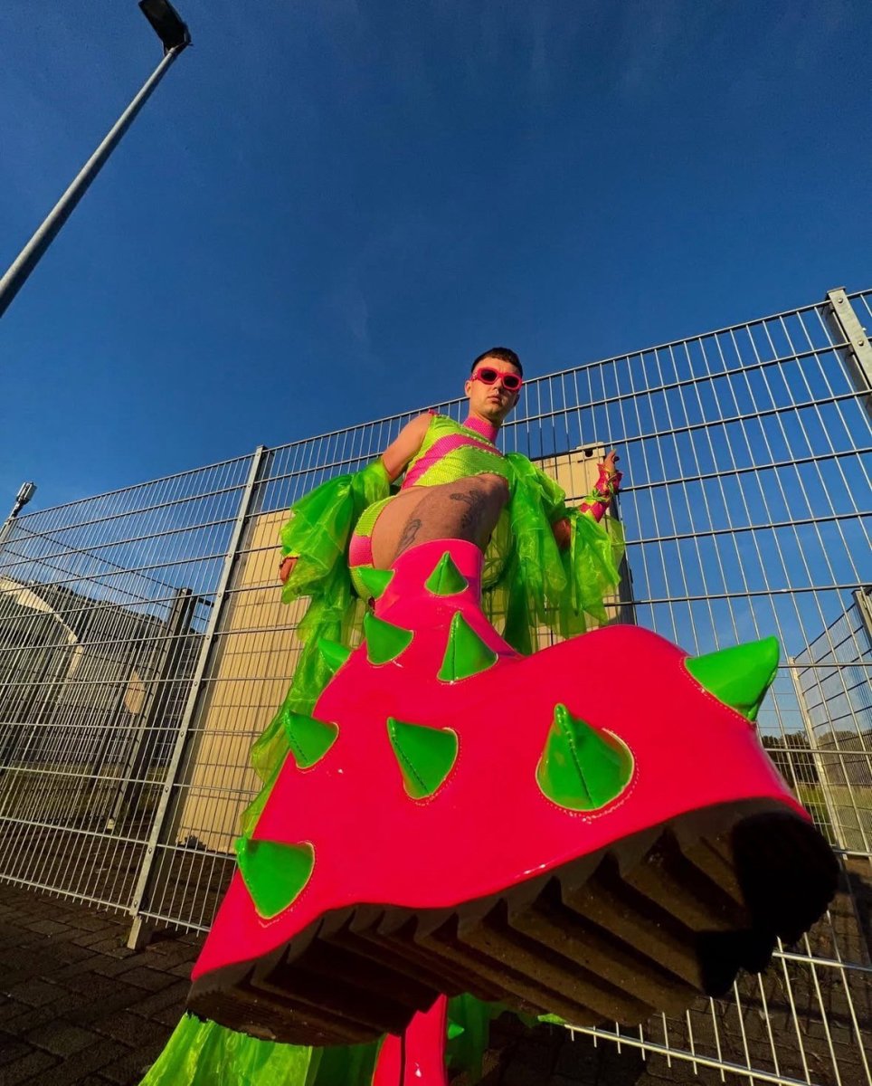 画像45: [取り寄せ]SLAY-77 / 厚底ブーツ【DEMONIA】 (45)