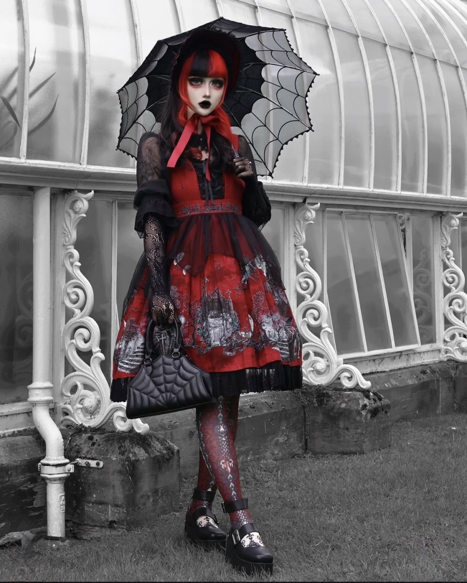 画像23: Spiderweb Lace Parasol / レースパラソル / 傘【KREEPSVILLE 666】 (23)