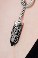 画像5: CRYSTAL FERN O-RING NECKLACE / ネックレス【Restyle】 (5)
