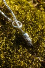 画像13: CRYSTAL FERN O-RING NECKLACE / ネックレス【Restyle】 (13)