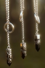 画像10: CRYSTAL FERN O-RING NECKLACE / ネックレス【Restyle】 (10)