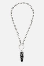 画像3: CRYSTAL FERN O-RING CHOKER / チョーカー【Restyle】 (3)
