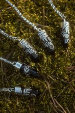 画像8: CRYSTAL FERN O-RING NECKLACE / ネックレス【Restyle】 (8)