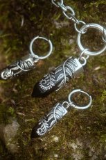 画像11: CRYSTAL FERN O-RING CHOKER / チョーカー【Restyle】 (11)