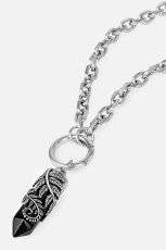 画像4: CRYSTAL FERN O-RING CHOKER / チョーカー【Restyle】 (4)