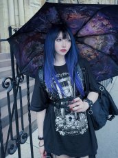 画像17: Paradise Lost Umbrella / 折りたたみ傘 / UVカット / ワンタッチ式【Spider Rock Web】 (17)