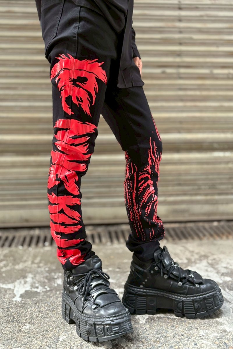 画像10: Take Your Pick Skinny Jeans / スキニーパンツ【KILL STAR x ICE NINE KILLS】 (10)