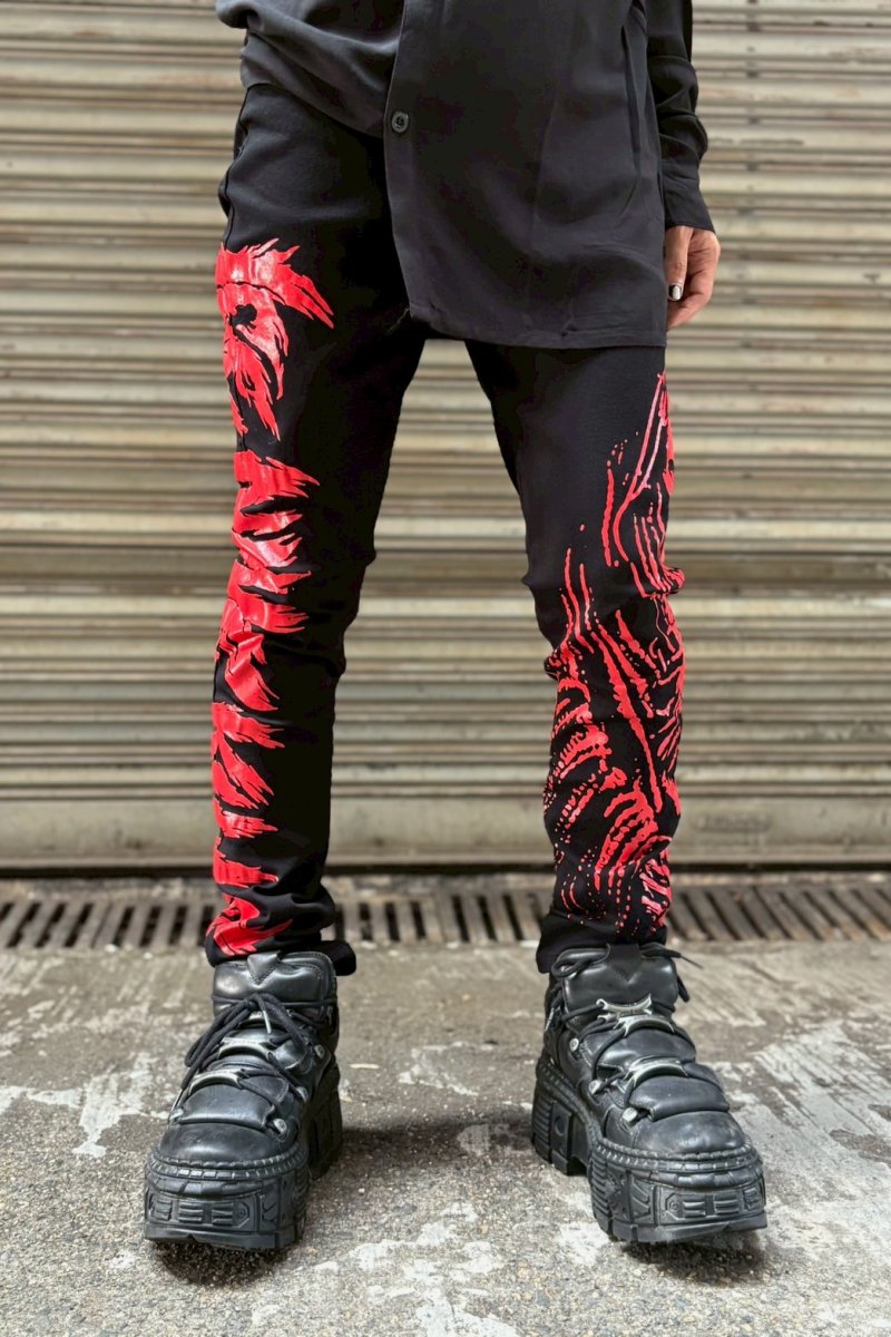 画像9: Take Your Pick Skinny Jeans / スキニーパンツ【KILL STAR x ICE NINE KILLS】 (9)